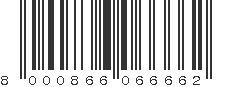 EAN 8000866066662