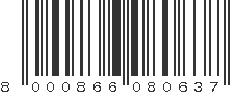 EAN 8000866080637