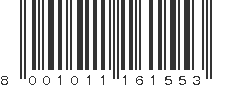 EAN 8001011161553