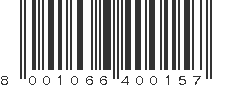 EAN 8001066400157