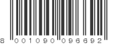 EAN 8001090096692