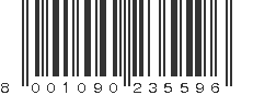 EAN 8001090235596