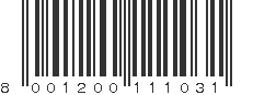 EAN 8001200111031