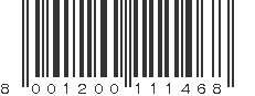 EAN 8001200111468