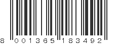 EAN 8001365183492