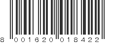 EAN 8001620018422