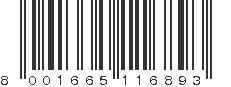 EAN 8001665116893