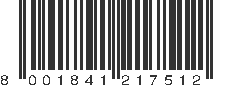 EAN 8001841217512