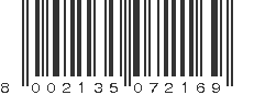 EAN 8002135072169