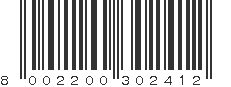 EAN 8002200302412