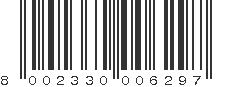 EAN 8002330006297