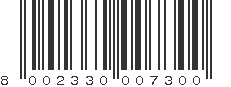 EAN 8002330007300