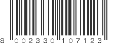 EAN 8002330107123