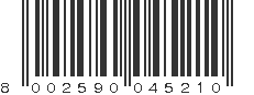 EAN 8002590045210