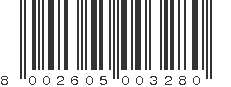 EAN 8002605003280