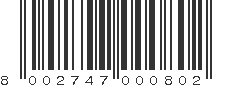 EAN 8002747000802