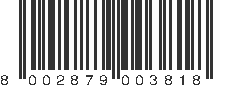 EAN 8002879003818