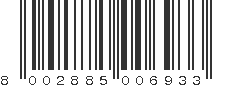 EAN 8002885006933