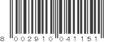 EAN 8002910041151