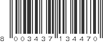 EAN 8003437134470