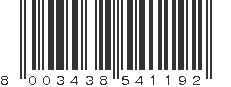 EAN 8003438541192