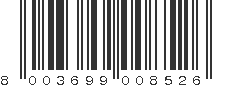 EAN 8003699008526