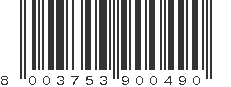 EAN 8003753900490