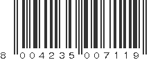 EAN 8004235007119