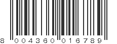 EAN 8004360016789