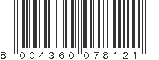 EAN 8004360078121