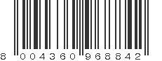 EAN 8004360968842