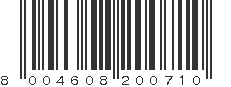 EAN 8004608200710