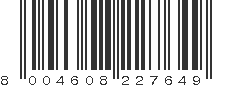 EAN 8004608227649