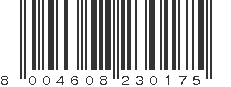 EAN 8004608230175