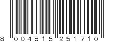 EAN 8004815251710