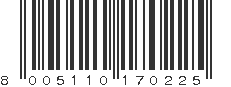 EAN 8005110170225