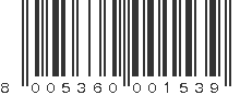 EAN 8005360001539