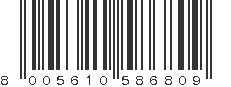 EAN 8005610586809