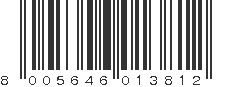 EAN 8005646013812