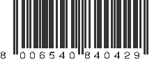 EAN 8006540840429