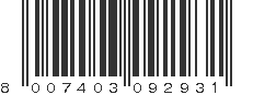 EAN 8007403092931