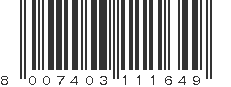 EAN 8007403111649