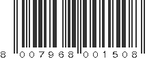 EAN 8007968001508