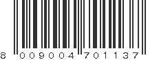 EAN 8009004701137