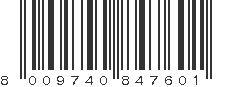 EAN 8009740847601