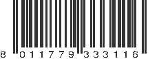 EAN 8011779333116