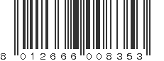 EAN 8012666008353