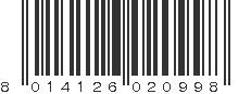 EAN 8014126020998