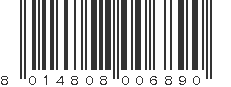 EAN 8014808006890