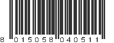 EAN 8015058040511
